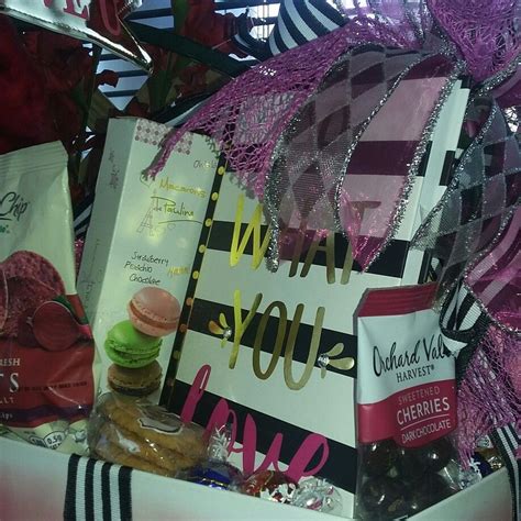 kate spade inspired gift basket